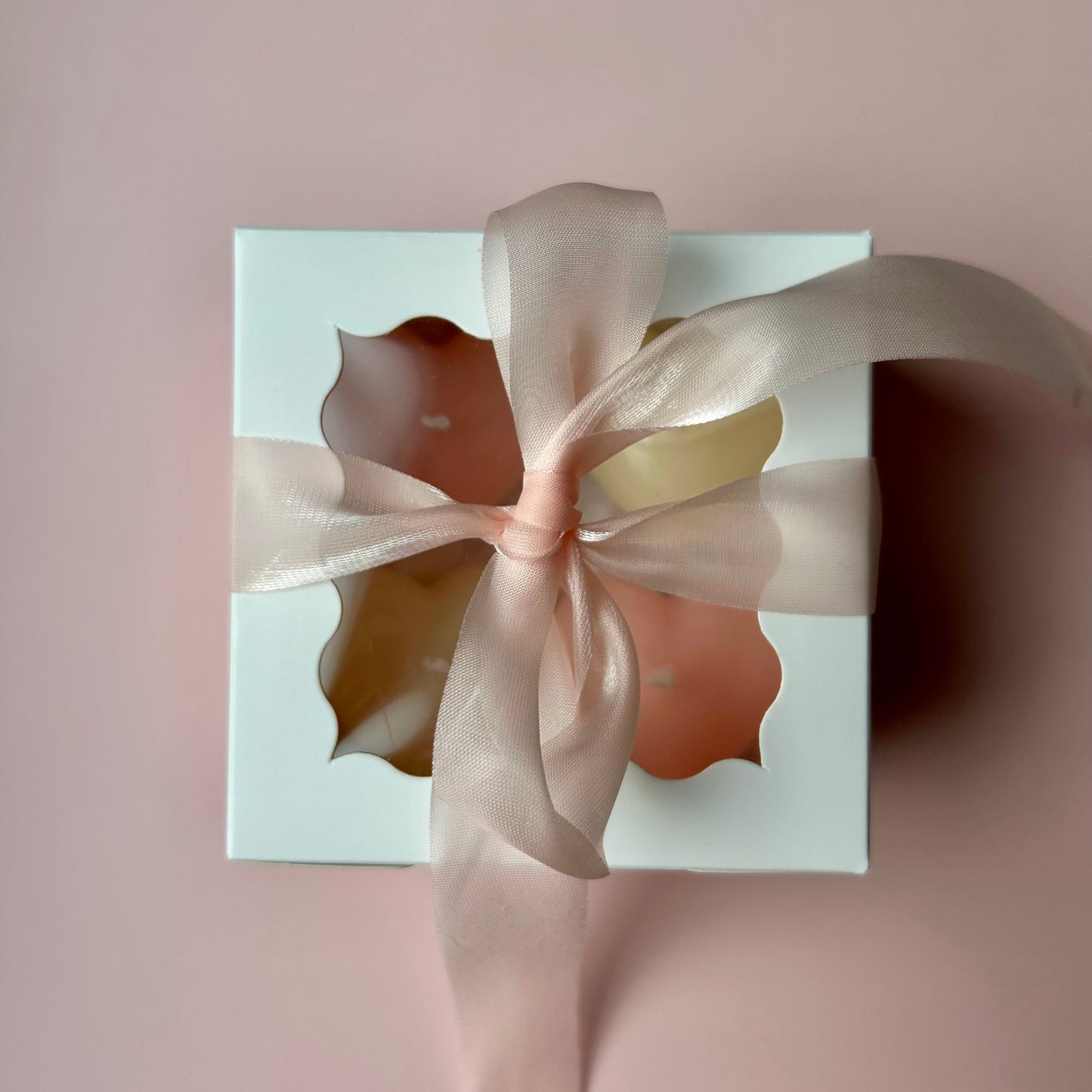 Herzbox - Vier kleine Kerzen