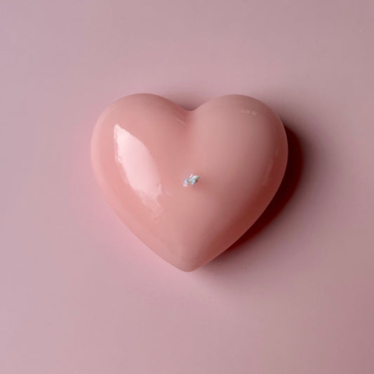 Herzbox - Eine große Kerze